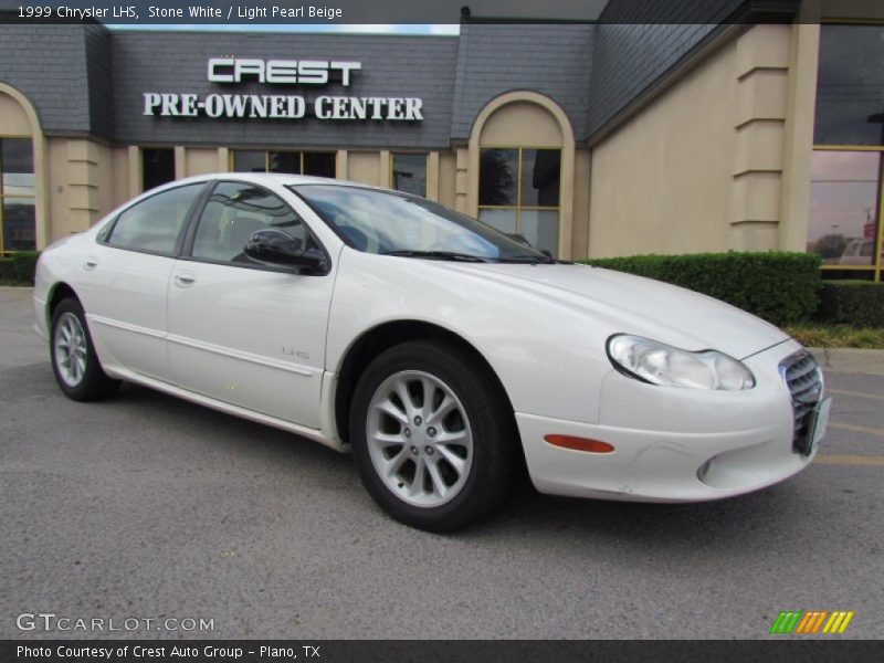 Stone White / Light Pearl Beige 1999 Chrysler LHS