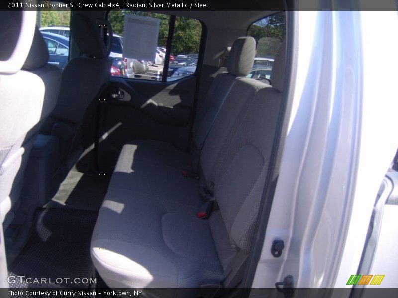 Radiant Silver Metallic / Steel 2011 Nissan Frontier SL Crew Cab 4x4
