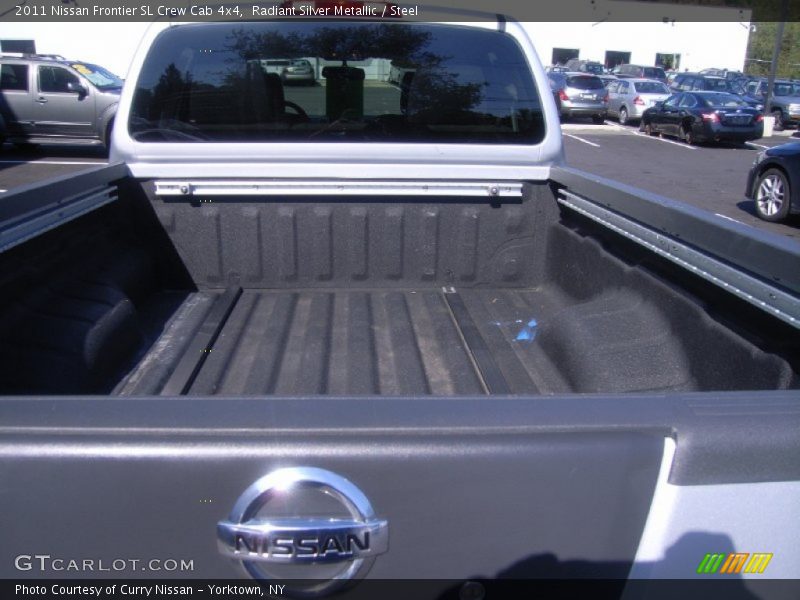 Radiant Silver Metallic / Steel 2011 Nissan Frontier SL Crew Cab 4x4