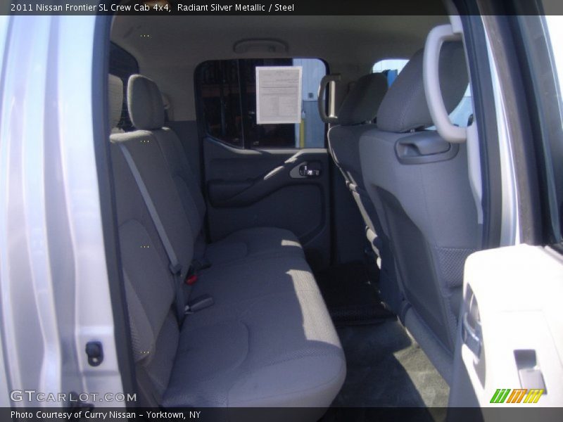 Radiant Silver Metallic / Steel 2011 Nissan Frontier SL Crew Cab 4x4