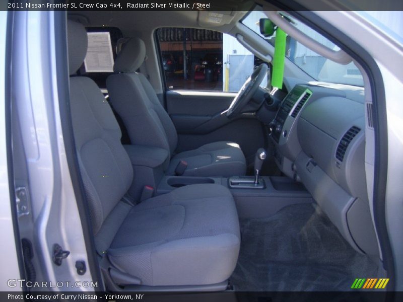 Radiant Silver Metallic / Steel 2011 Nissan Frontier SL Crew Cab 4x4