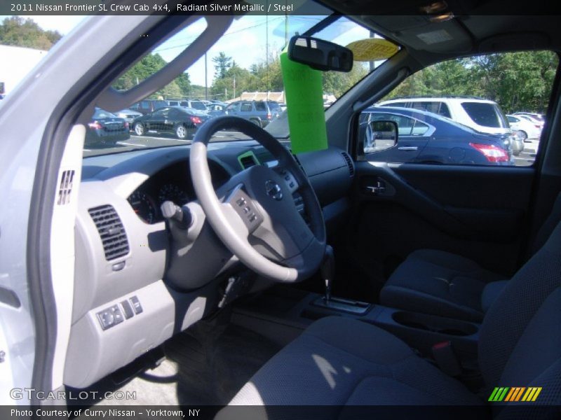 Radiant Silver Metallic / Steel 2011 Nissan Frontier SL Crew Cab 4x4