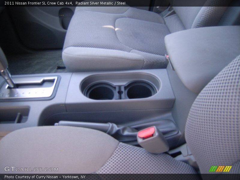 Radiant Silver Metallic / Steel 2011 Nissan Frontier SL Crew Cab 4x4