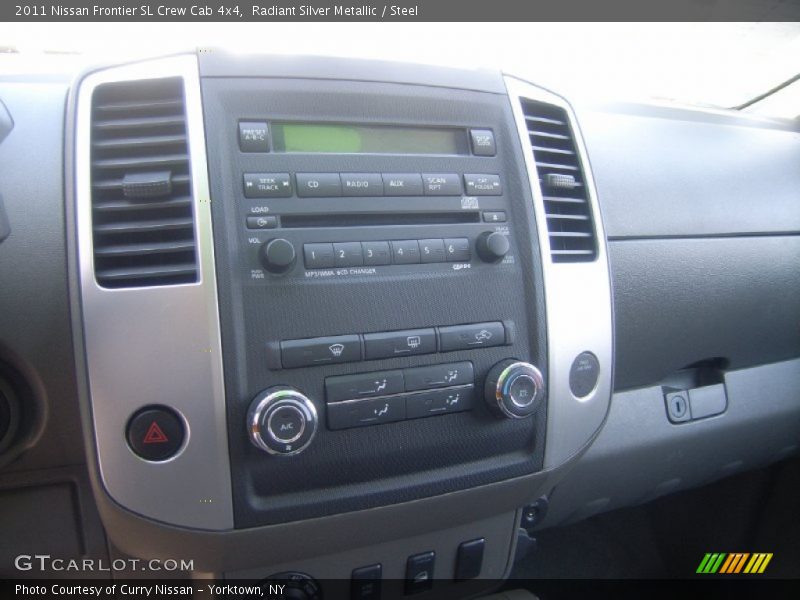 Radiant Silver Metallic / Steel 2011 Nissan Frontier SL Crew Cab 4x4