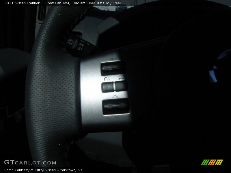 Radiant Silver Metallic / Steel 2011 Nissan Frontier SL Crew Cab 4x4