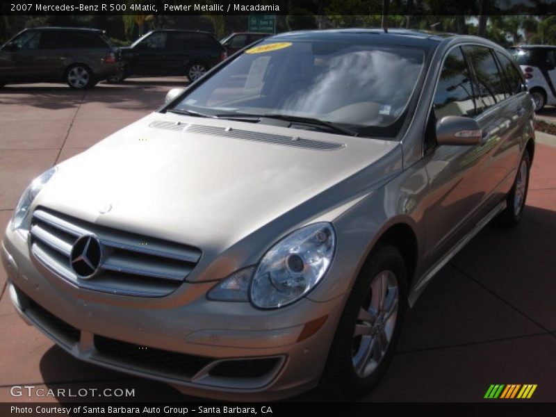 Pewter Metallic / Macadamia 2007 Mercedes-Benz R 500 4Matic