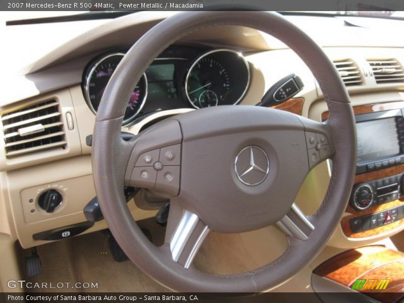 Pewter Metallic / Macadamia 2007 Mercedes-Benz R 500 4Matic