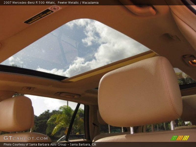 Pewter Metallic / Macadamia 2007 Mercedes-Benz R 500 4Matic