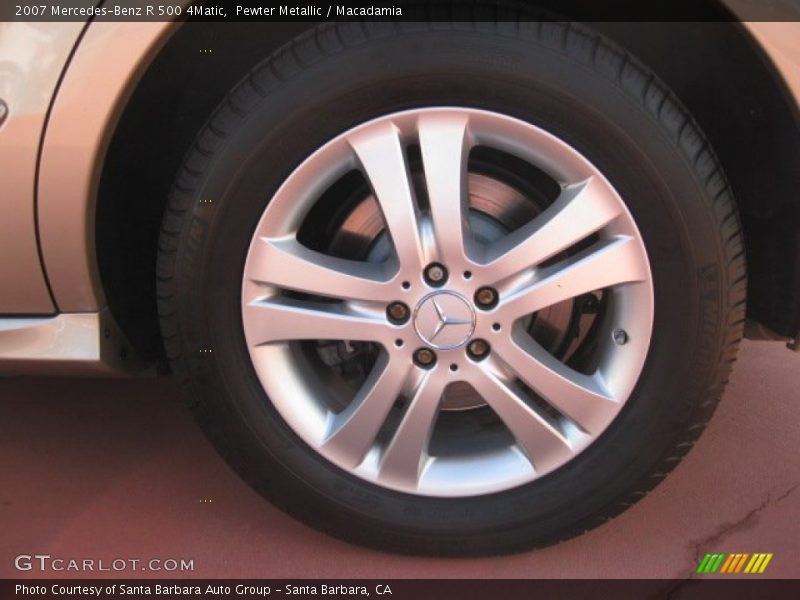 Pewter Metallic / Macadamia 2007 Mercedes-Benz R 500 4Matic