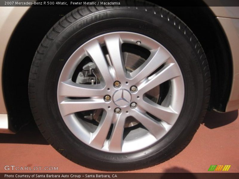 Pewter Metallic / Macadamia 2007 Mercedes-Benz R 500 4Matic