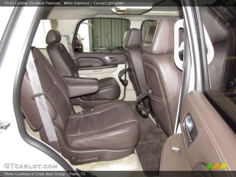  2010 Escalade Platinum Cocoa/Light Linen Interior