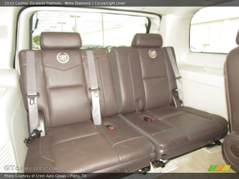  2010 Escalade Platinum Cocoa/Light Linen Interior