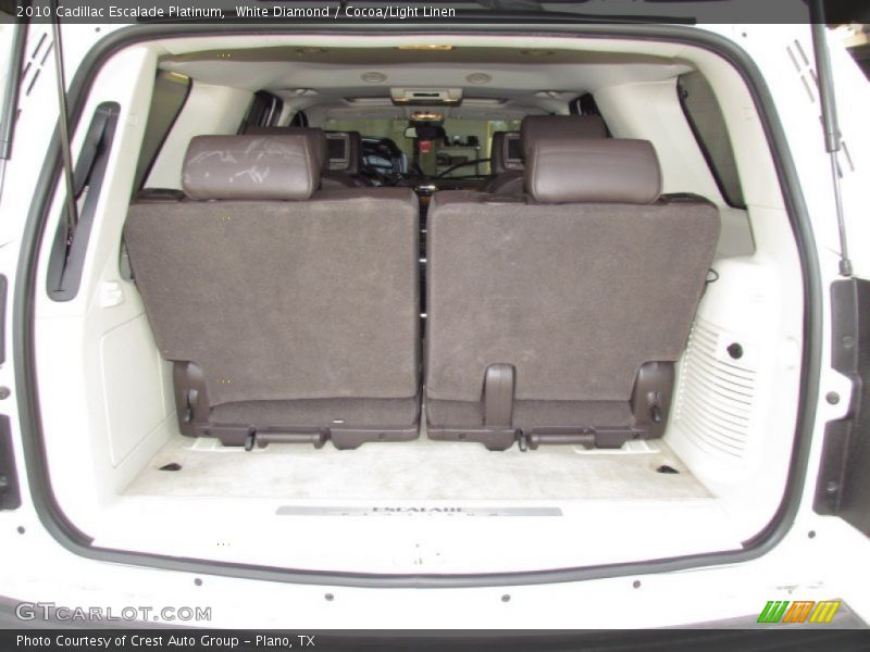  2010 Escalade Platinum Trunk