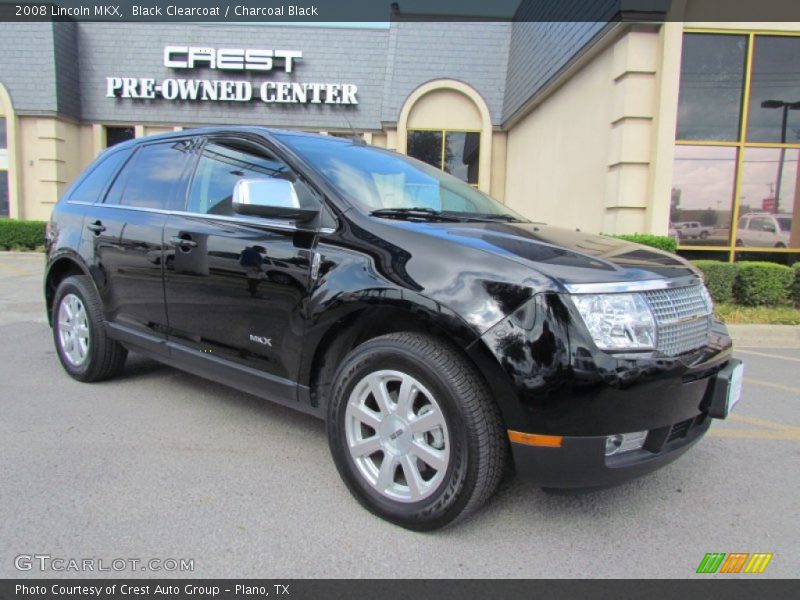 Black Clearcoat / Charcoal Black 2008 Lincoln MKX