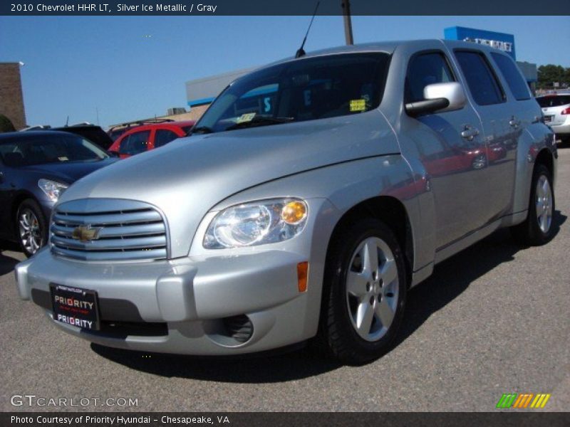 Silver Ice Metallic / Gray 2010 Chevrolet HHR LT