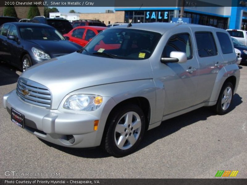 Silver Ice Metallic / Gray 2010 Chevrolet HHR LT