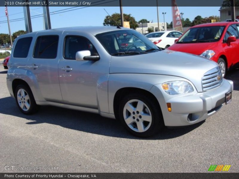 Silver Ice Metallic / Gray 2010 Chevrolet HHR LT