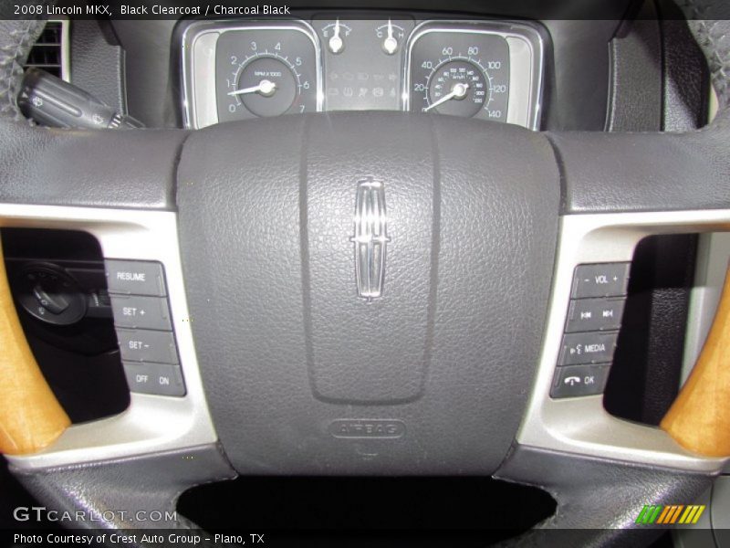 Black Clearcoat / Charcoal Black 2008 Lincoln MKX