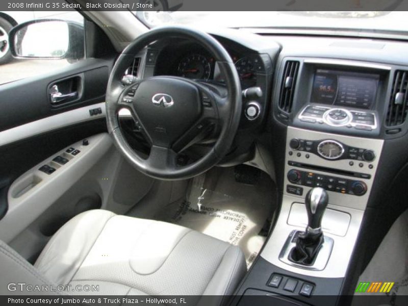 Black Obsidian / Stone 2008 Infiniti G 35 Sedan