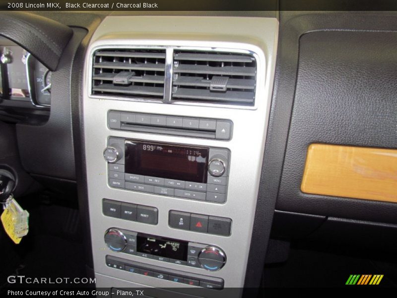 Black Clearcoat / Charcoal Black 2008 Lincoln MKX