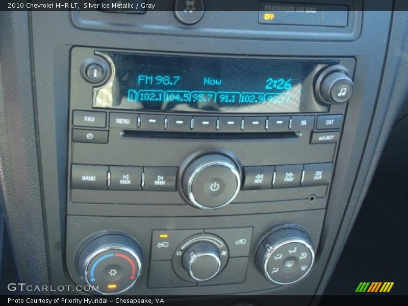 Silver Ice Metallic / Gray 2010 Chevrolet HHR LT