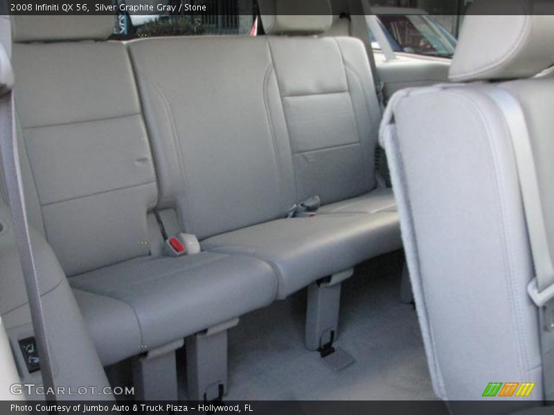 Silver Graphite Gray / Stone 2008 Infiniti QX 56