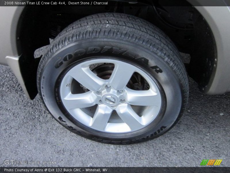 Desert Stone / Charcoal 2008 Nissan Titan LE Crew Cab 4x4