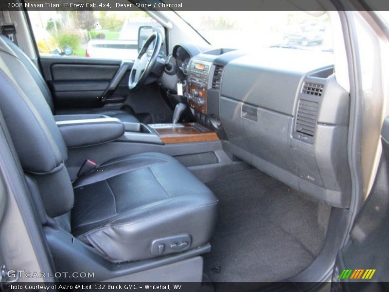Desert Stone / Charcoal 2008 Nissan Titan LE Crew Cab 4x4