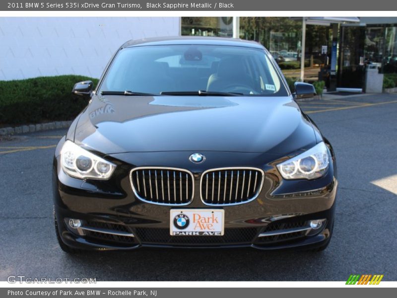 Black Sapphire Metallic / Black 2011 BMW 5 Series 535i xDrive Gran Turismo