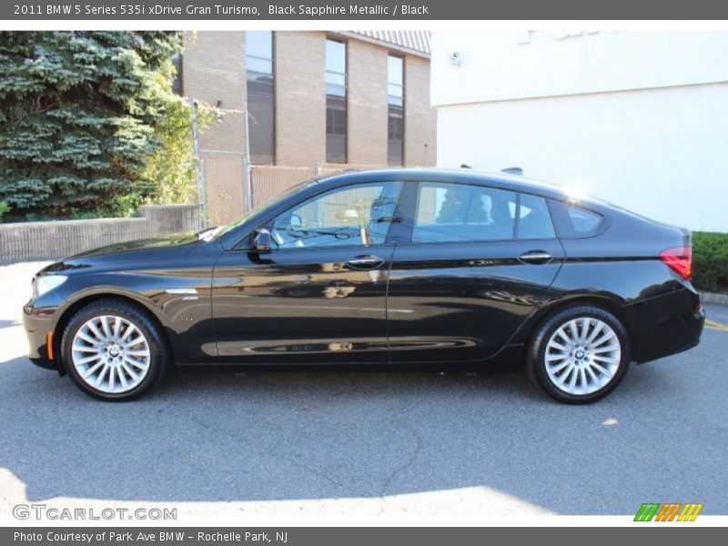  2011 5 Series 535i xDrive Gran Turismo Black Sapphire Metallic