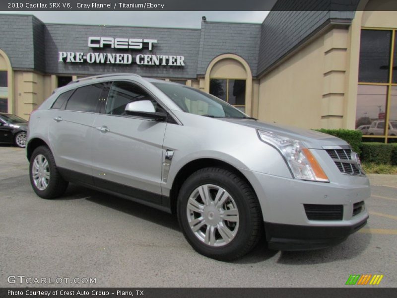 Gray Flannel / Titanium/Ebony 2010 Cadillac SRX V6