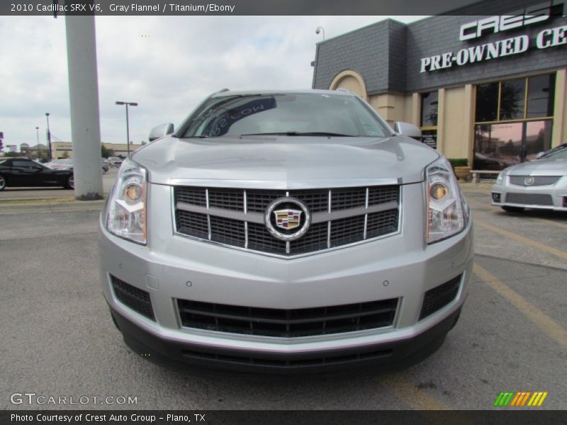 Gray Flannel / Titanium/Ebony 2010 Cadillac SRX V6