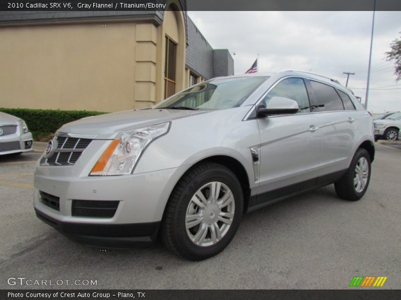 Gray Flannel / Titanium/Ebony 2010 Cadillac SRX V6