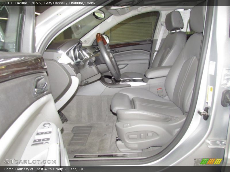 Gray Flannel / Titanium/Ebony 2010 Cadillac SRX V6