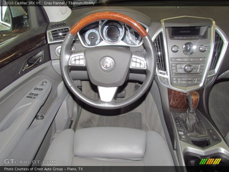 Gray Flannel / Titanium/Ebony 2010 Cadillac SRX V6