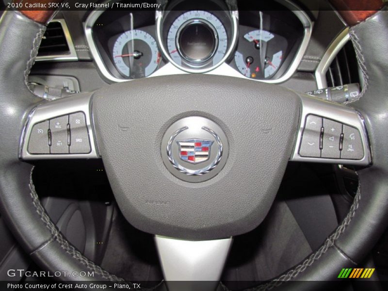 Gray Flannel / Titanium/Ebony 2010 Cadillac SRX V6
