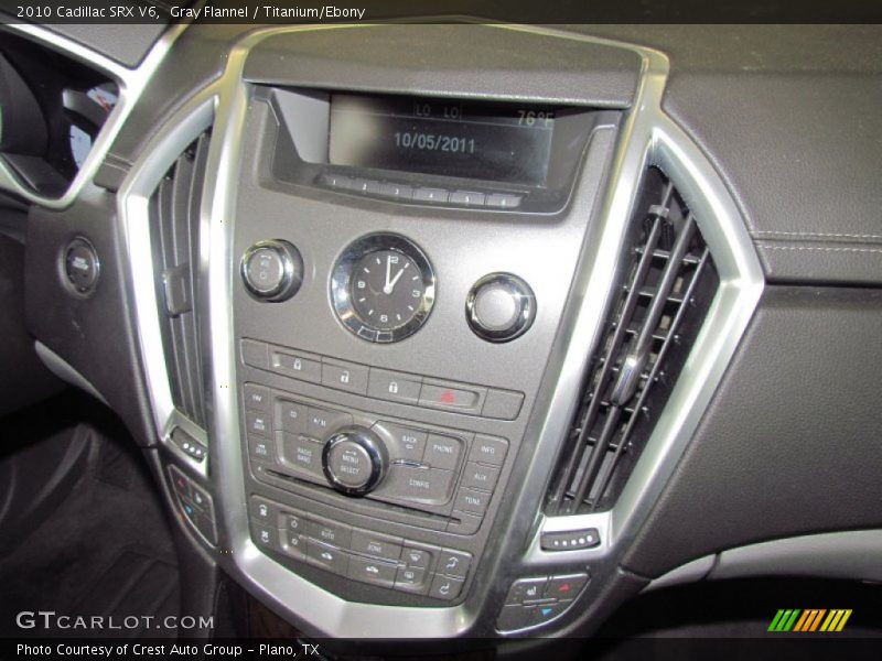 Gray Flannel / Titanium/Ebony 2010 Cadillac SRX V6