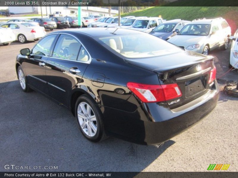 Obsidian Black / Cashmere 2008 Lexus ES 350