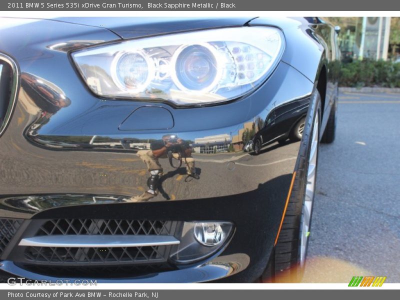 Black Sapphire Metallic / Black 2011 BMW 5 Series 535i xDrive Gran Turismo