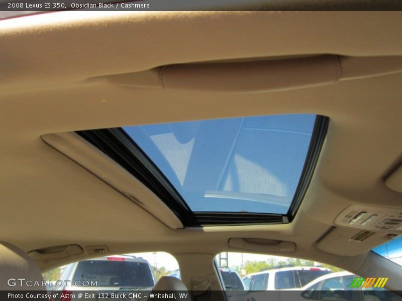 Obsidian Black / Cashmere 2008 Lexus ES 350