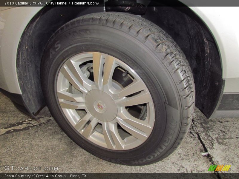 Gray Flannel / Titanium/Ebony 2010 Cadillac SRX V6