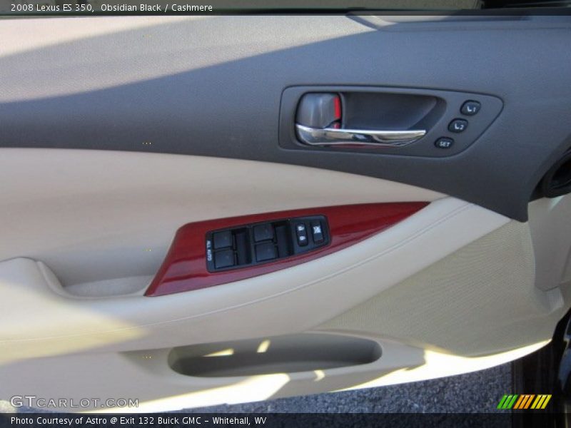 Obsidian Black / Cashmere 2008 Lexus ES 350