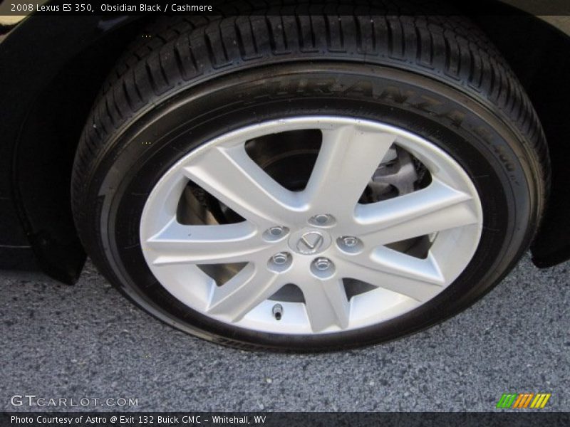 Obsidian Black / Cashmere 2008 Lexus ES 350