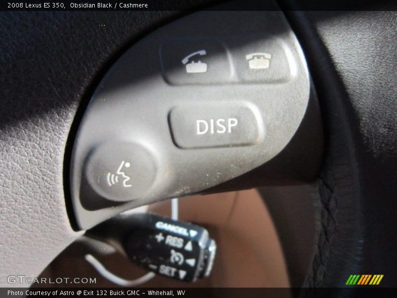 Obsidian Black / Cashmere 2008 Lexus ES 350