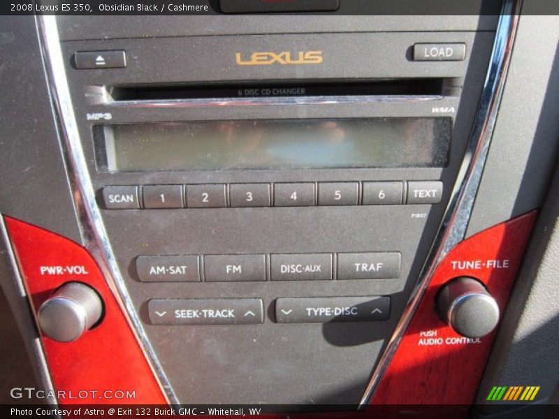 Obsidian Black / Cashmere 2008 Lexus ES 350
