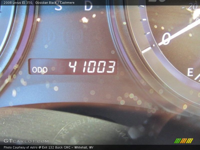 Obsidian Black / Cashmere 2008 Lexus ES 350