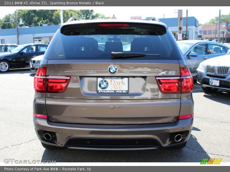 Sparkling Bronze Metallic / Black 2011 BMW X5 xDrive 35i