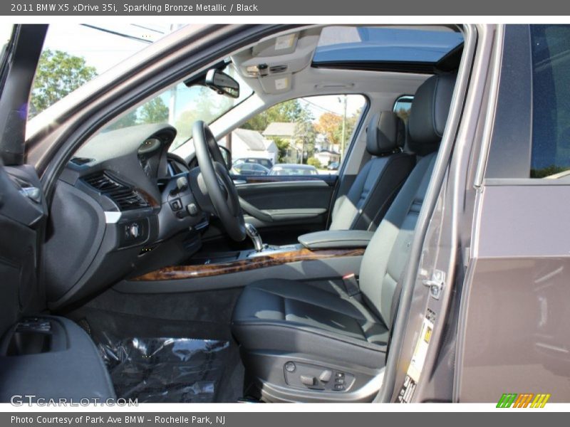 Sparkling Bronze Metallic / Black 2011 BMW X5 xDrive 35i