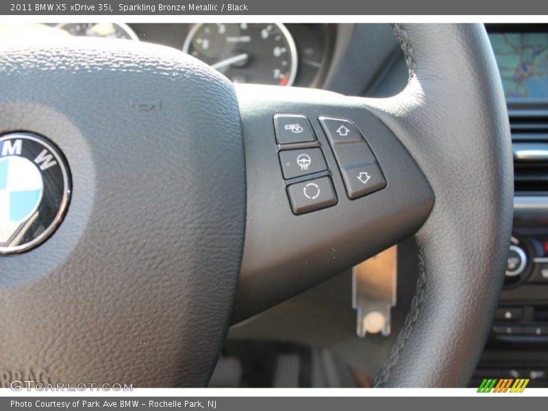 Sparkling Bronze Metallic / Black 2011 BMW X5 xDrive 35i