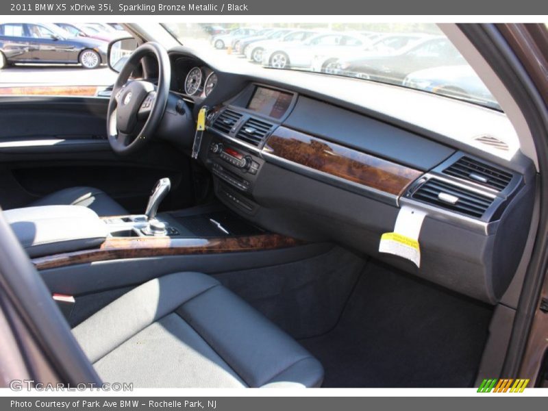 Sparkling Bronze Metallic / Black 2011 BMW X5 xDrive 35i